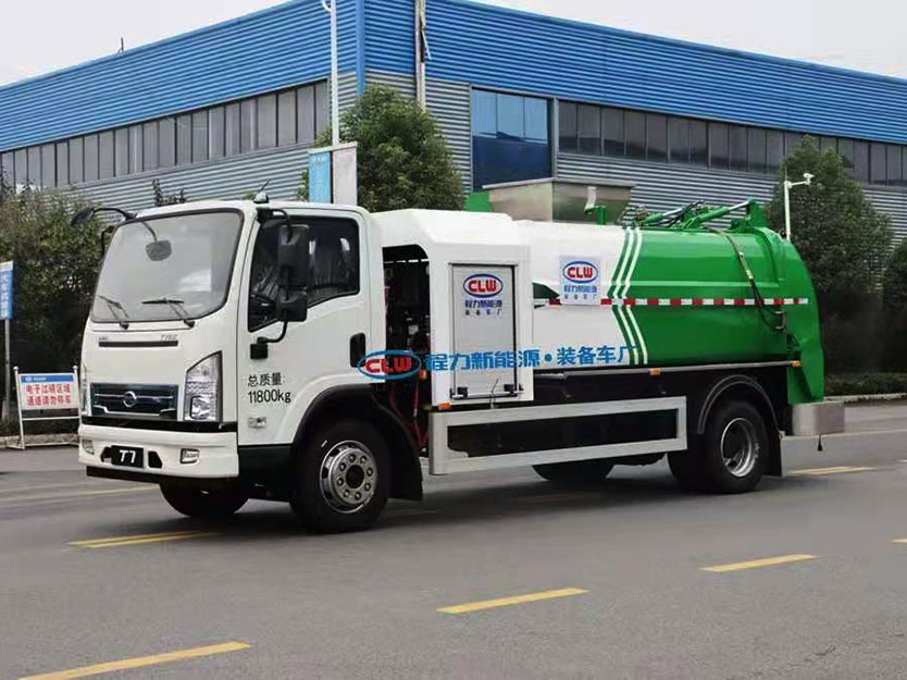 尊龙凯时纯电动餐厨垃圾车