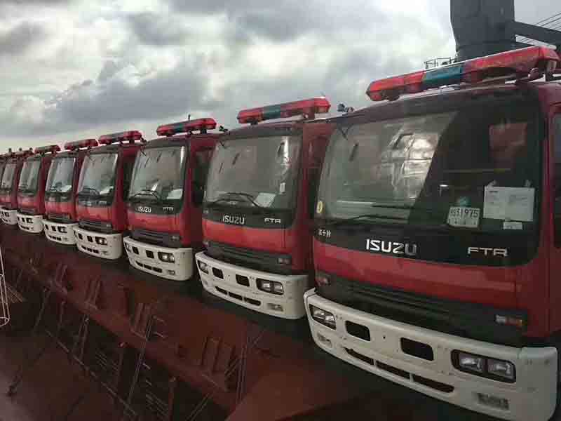 尊龙凯时消防车出口项目案例展示