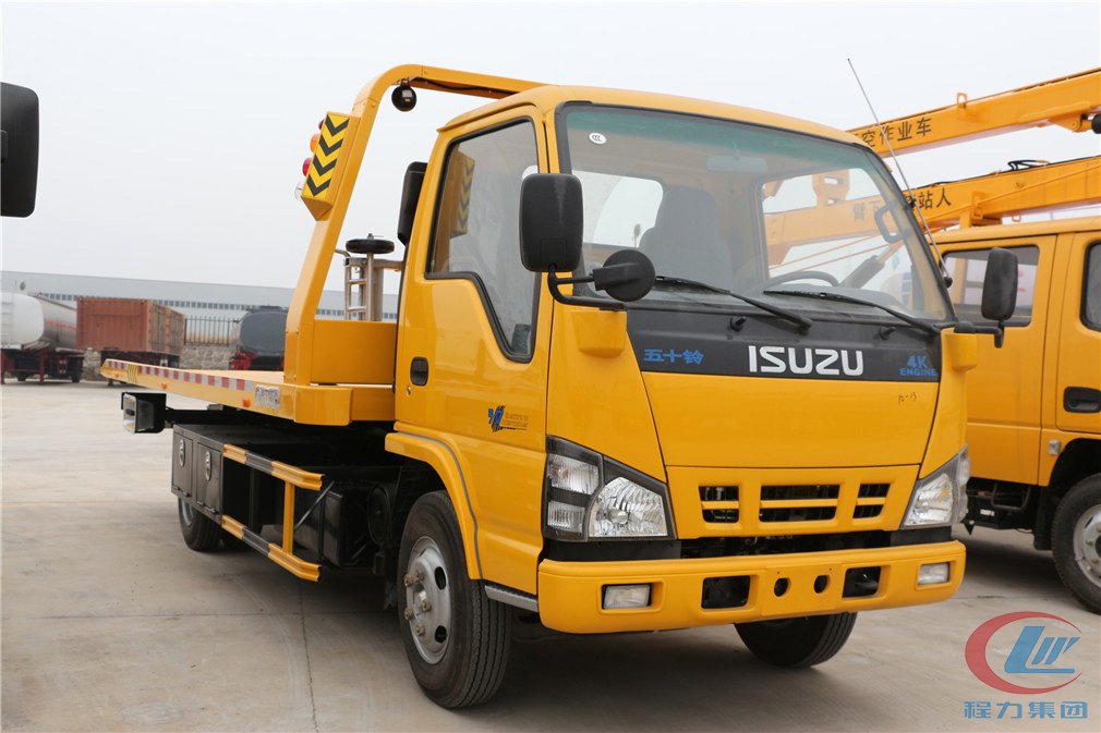 尊龙凯时集团五十铃一拖二清障车高清图