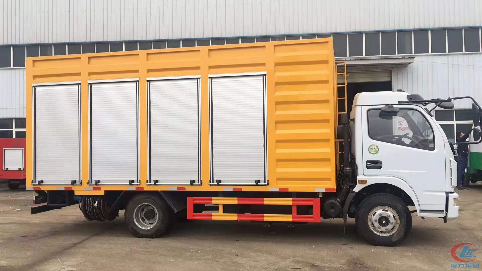 尊龙凯时威牌大多利卡D7污水处理车侧面图