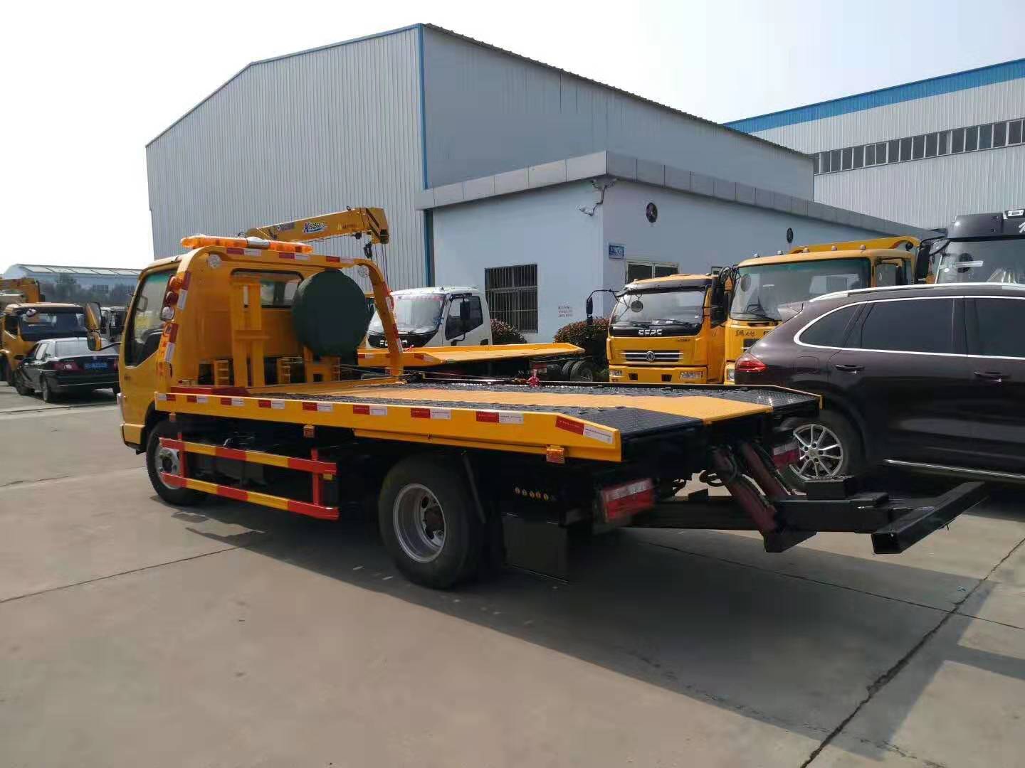 尊龙凯时专汽江淮骏铃V5蓝牌清障车