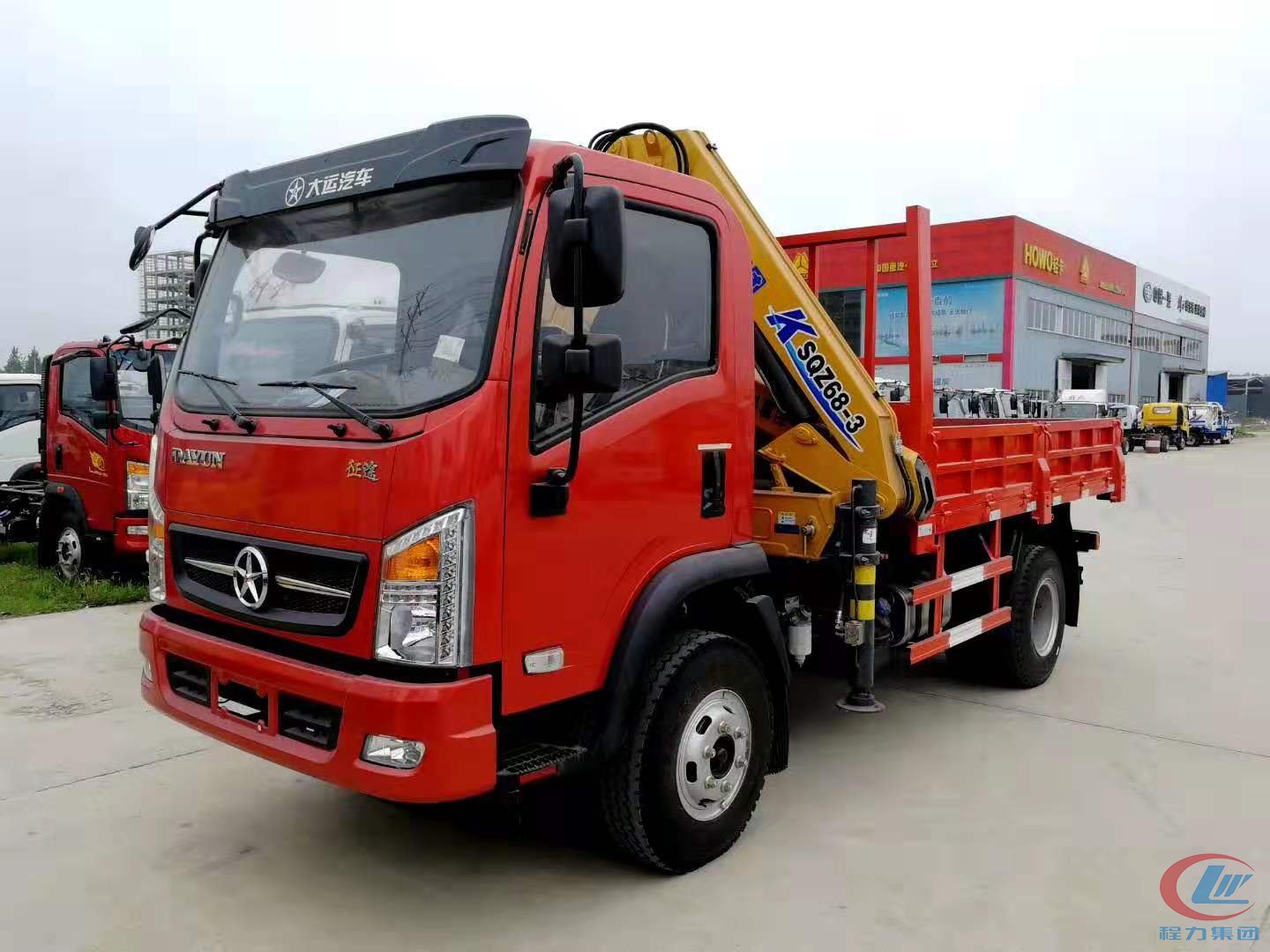 湖北尊龙凯时大运蓝牌随车吊