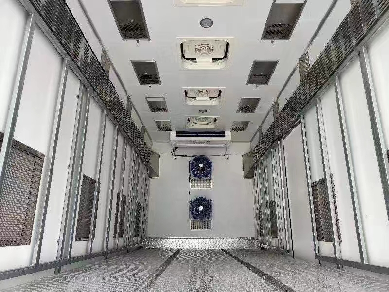 尊龙凯时集团豪沃鸡苗车内饰图片